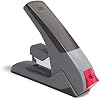 TRU RED OneTouch HeavyDuty Stapler, 60Sheet Capacity, Gray/Black HighPerformance Office Stapler
