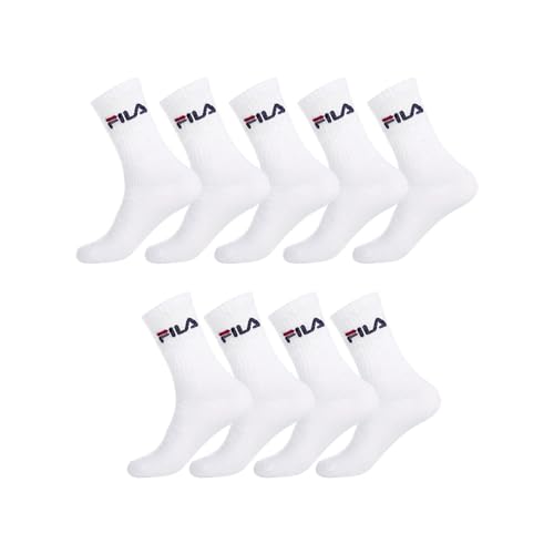 FILA Fila/Am/Tnx9, Calze Sportive Uomo, Bianco (Blanc B - Bl), 43-46