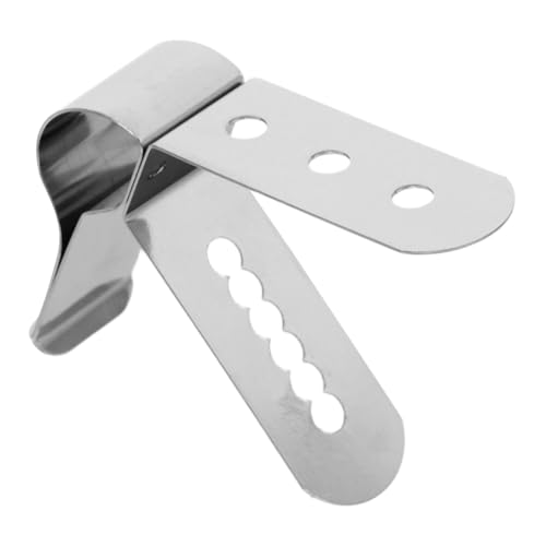 UTHCLO Metal Clips for Thermometer Easy Attachment Stand for Pot Cup Stainless Steel Probe Clip