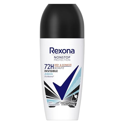 Rexona Nonstop Protection Déodorant roll-on Invisible Aqua 50 ml