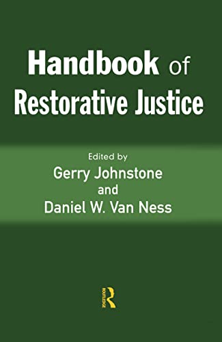 Handbook of Restorative Justice 1843921510 Book Cover