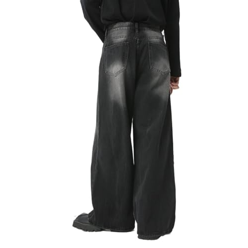 Men's Straight Leg Jeans Baggy Jeans Vintage Jeans Loose Fit Jeans Wide Leg Jeans Bell Bottoms Retro Streetwear3