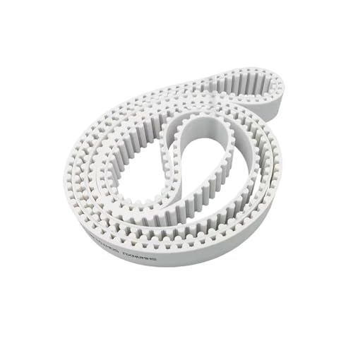 Correa de distribución blanca HTD 14M-1946mm para una tracción silenciosa