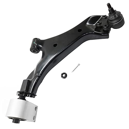 Image of Detroit Axle - Front Lower Control Arms for 2010-2017 Chevrolet Equinox GMC Terrain 2.4L, 2011 2012 2013 2014 2015 2016, 2 Lower Control Arms w /Ball Joints, 4 Tie Rods, 2 Sway Bar Links Replacement