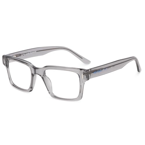 Image of Peter Jones Acetate Unisex Large Broad Style Premium Spectacle Frame with Spring Hinges (U001)