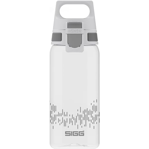 SIGG - Tritan Renew Trinkflasche - Total Clear ONE MyPlanet Antracite - Für Kohlensäurenhaltigen...