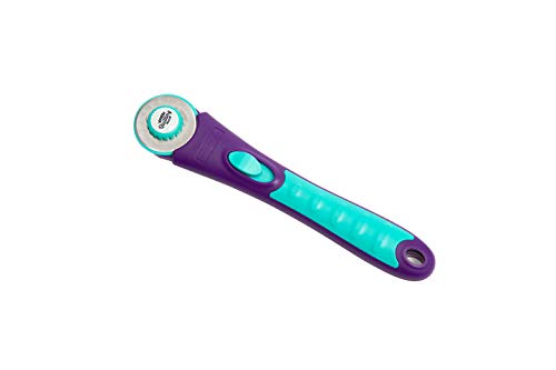 image for Mundial Rotary Cutter Stick for Quilting (28 mm), Purple, Green