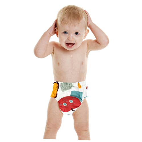 Abaodam 2 Unidades fraldas de bebê cueca de treinamento de recém-nascido fraldas de treinamento para