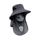 Photo Gallery bdshgrdh cappello di paglia, cappello da sole a tesa larga for esterni con protezione for il collo a ventaglio, traspirante, anti-ultravioletti, for alpinismo e pesca, versatile Photo Gallery bdshgrdh cappello di paglia, cappello da sole a tesa larga for esterni con protezione for il collo a ventaglio, traspirante, anti-ultravioletti, for alpinismo e pesca, versatile