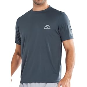 NORTHYARD Men’s UPF 50+ Sun Protection Shirts Swim SPF UV Quick Dry Short Sleeve T-Shirts for Athletic Fishing Rash Guard