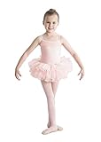 Bloch CL7120 Desdemona pour enfant Robe Tutu de danse Rose Rose 8-10 ans