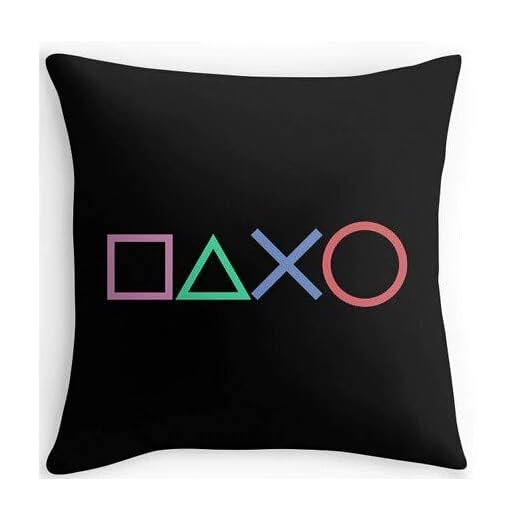 Sofa Dekokissen | Playstation-Kissen | mit Controllersymbolen