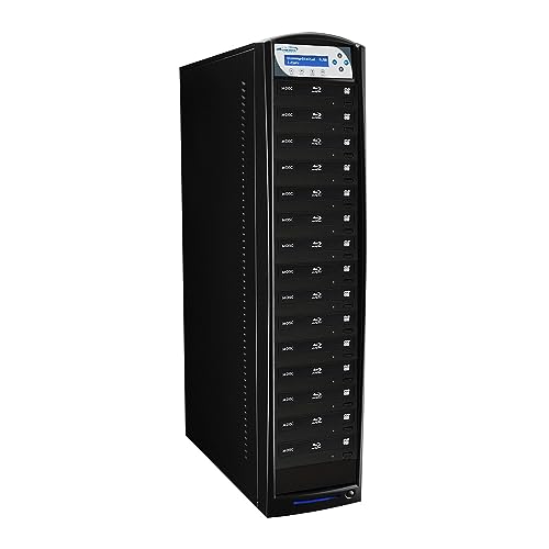 Vinpower SharkBluCP 15 Target Blu-ray BDXL DVD CD Disc Duplicator with USB 3.0 + 2 TB Hard Drive + Add CopyProtection