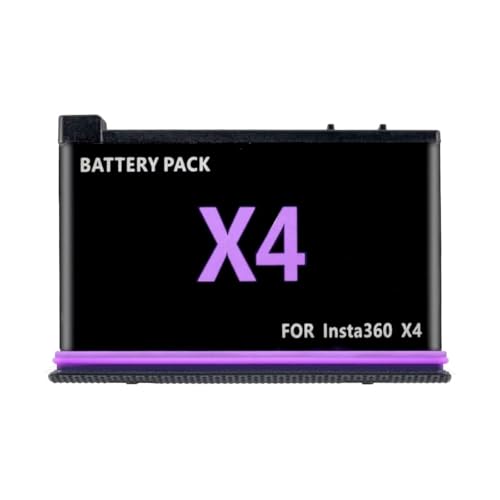 Bateria Recarregável 2500mAh para Câmera Insta360 X4