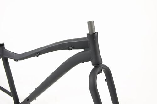 Motobecane Boris Fat Bike Frame Frameset Rigid Fork Unbranded Mountain Bike For 26 Inch Wheels (15" Fists Most Riders 5'5" To 5'8" Tall) #TOP1