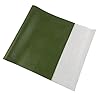 Leather Handcraft Supply Depot, Cactus Leather Rectangle (12 x 24 in.) for Traditional Crafts, Eco-Friendly, Sustainable Vegan Alternative - Nopal Green #2