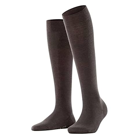 FALKE Damen Kniestrümpfe Softmerino Cover