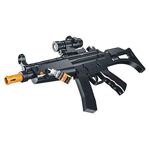 Derto MP5 Toy Gun with Wonderful Smoke Effect, ULTRASONIC Laser Light ...