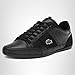 Lacoste Men's Chaymon Sneaker, Black/Black, 10.5