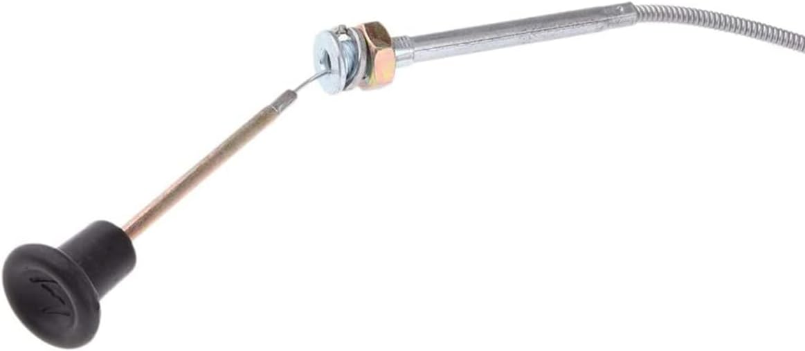 Choke Cable, 237 Rotary Universal Push Pull Control Cable, 63 inch Inner 60 inch Conduit (2-3/4 inch Travel) with Heavy Duty Outer Shealth