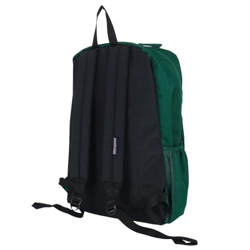 Image of JanSport Cross Town Backpack 17 inch x 12.5 inch x 6 inch - Simple Bag for Everyone with 1 Main Compartment, Front Utility Pocket - Premium Class Accessories - Deep Juniper