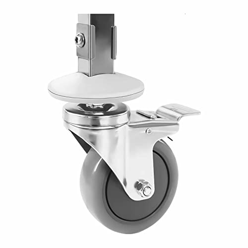 Royal Catering RCTW 6 GN 2/1 Regaalwagen 6 GN Container Plekken Tabletwagen Maten GN 1/2 Rubberen Wielen Serveerwagen… - Afbeelding 6