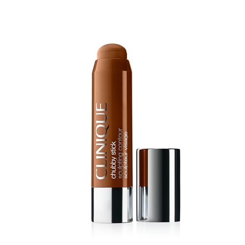 Clinique Chubby Stick Sculpting Contour For All Skin Types | Cream Formula | Buildable Dimension | Natural Matte Finish, So Sunkissed