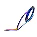 LureSport KL KT Guide Set 9pcs Rainbow Frame Blue Ring Fishing Rod Building Component Repair DIY Accessory