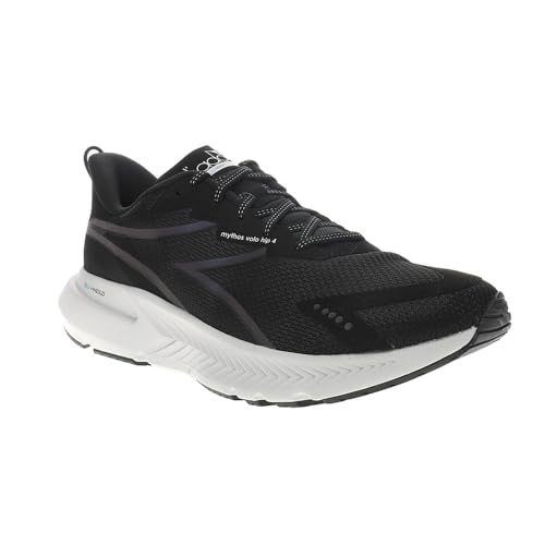 Diadora Mens Mythos Blushield Volo 4 Hip Running Sneakers Shoes - Black - Size 11.5 M2