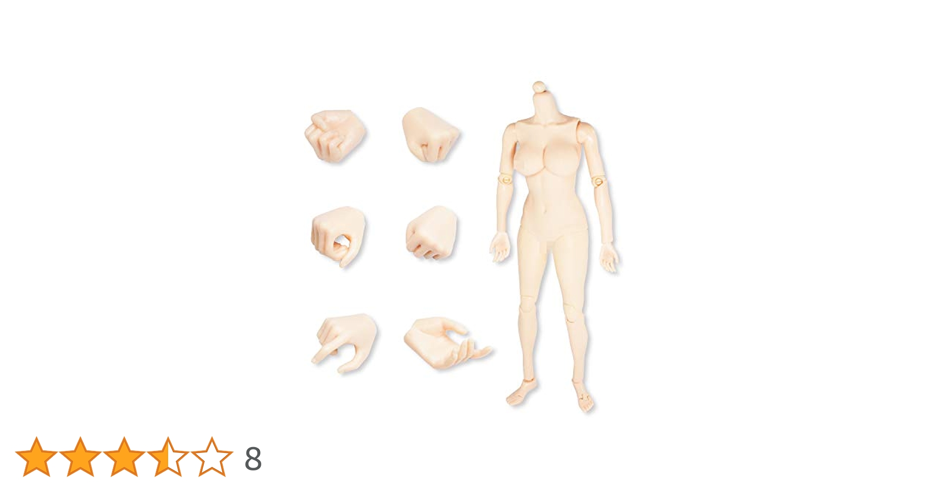 シームレス フィギュア デッサン用 妖精コスプレ フルセット 1/6サイズ 限定 61u4Bju1svL._AC_UL210_SR210,