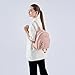 BAGOK Mini Leather Backpack Purse for Women, Small Backpack Purse with Cartoon Charm, Cute Fashion Bag for Girls & Teens