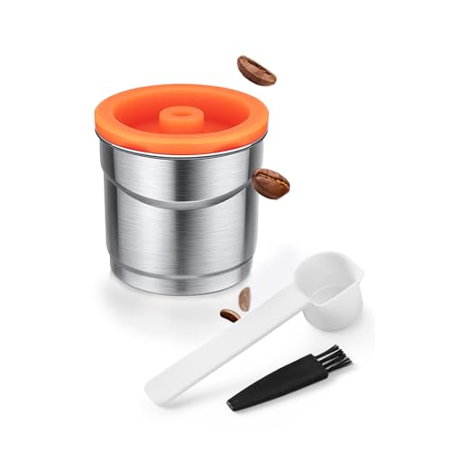 Capsula caffè riutilizzabile in acciaio inox per, cialda ricaricabile HAILASRE compatibile con METODO IPERESPRESSO X7.1 X8 X9 Y3 Y1.1 Y5