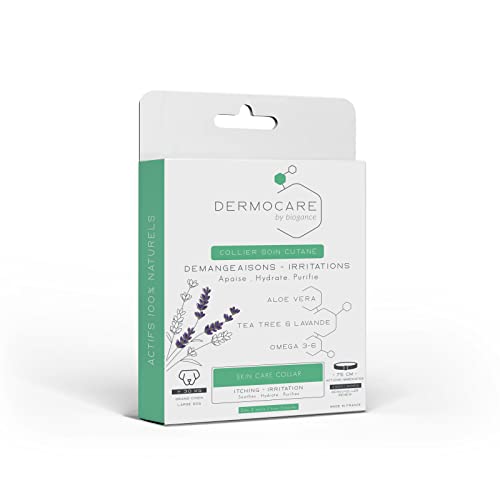 BIOSPOTIX Collier Dermocare+ pour Chien Taille XL