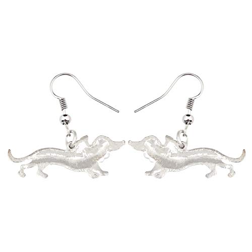 Pendientes de perro salchicha ligeros para evitar orejas rasgadas 5