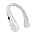 Produktbild Jsdoin Nackenventilator,Mini Ventilator Tragbar Hals,USB-Ventilator,Portable Hanging Neck Fan,5 Geschwindigkeiten Nacken Ventilatoren für Frauen Männlich Home Office Sport Reisen (Weiß)