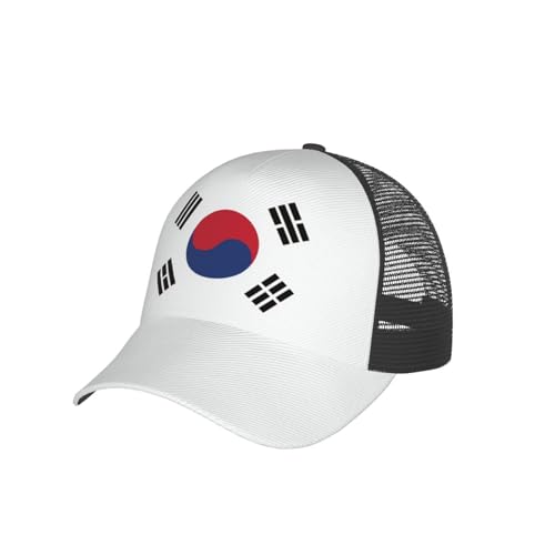 Gorra de béisbol unisex ajustable con bandera miniatura 4