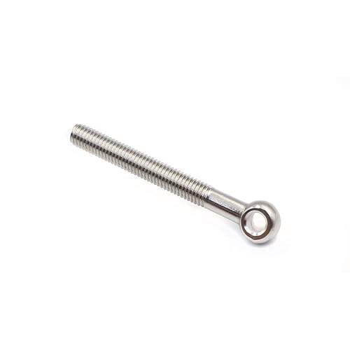 Image of 6pcs 304 Stainless Steel M8 x 60mm Machinery Shoulder Swing Lifting Eye Bolt