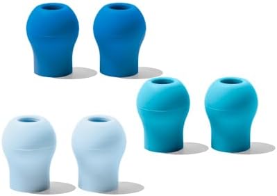 Eko CORE 500โข Digital Stethoscope Rubber Ear Tips - 6 Pairs (Ocean Collection)