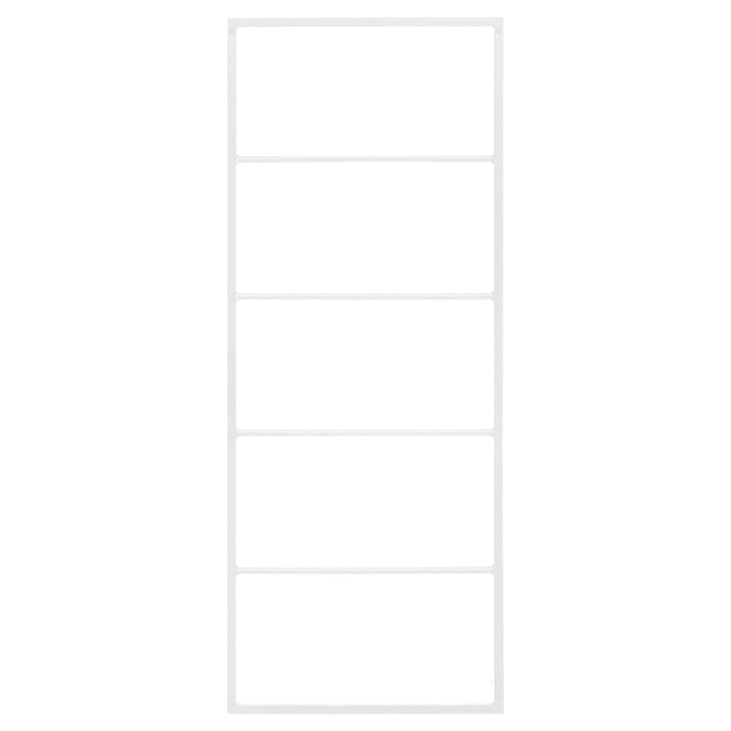 Porte-Serviettes Blanc 45x10x115 cm Acier Porte-Serviettes Blanc,336119