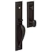 Baldwin M504.ENTR Cody Single Cylinder Mortise Entrance Handleset Trim Set with 5432 Estate Collection Knob