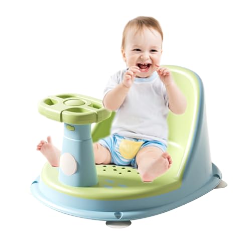 Siège de bain pour garçon et fille avec anneau de sécurité rigide