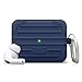 Produktbild elago Suit Case Hülle Kompatibel mit Apple AirPods Pro Case Ladecase, Schutzhülle für AirPods Pro - LED Sichtbar, Hochwertiges Silikon (Jean Indigo)