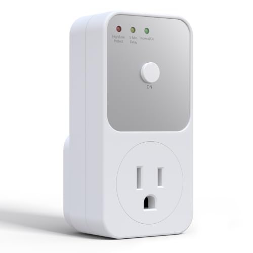 BSEED Surge Protector - 1800W Single Outlet for Refrigerator, TV, PC, Home Appliance - Wall Outlet With Ground & Protected Light Indicators, 120V, 15A, 1 Pack