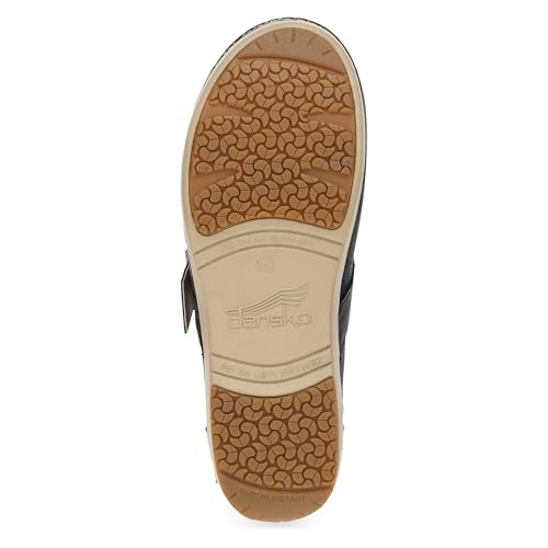 Image of Dansko XP 2.0 Mary Jane Clogs for Women - Slip-Resistant Leather Shoes with Arch Support, Removable Footbed, and Adjustable Strap - Ideal for Teachers & Service Professionals