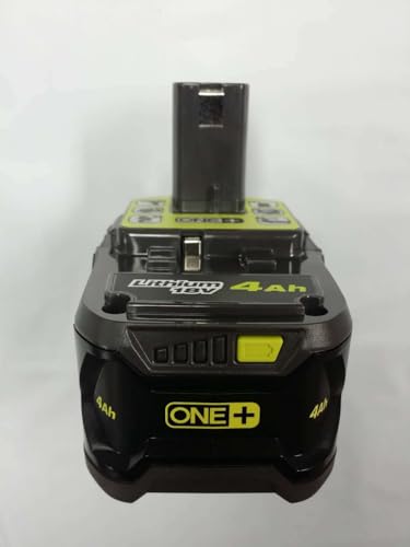 Ryobi P197 Battery ONE + (PLUS) Compatible Replaces P108 Rechargeable Lithium Ion 18 v Volt 4.0 Ah / 72 Wh UL Listed Faster Recharge Single Battery with Fuel Gage