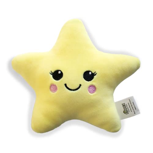 KINREX Star 2 Sides Plush Stuffed Toy - Kid Stuffed Star Toy - Measures 6