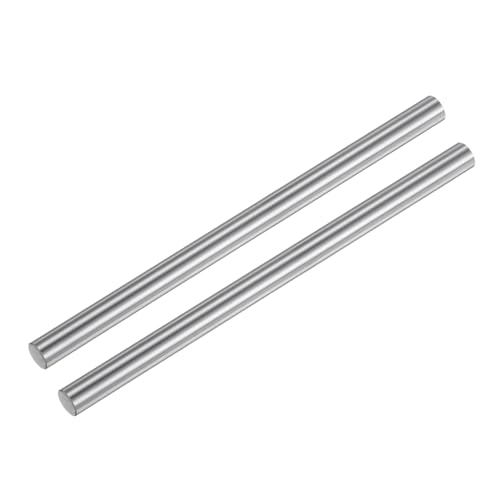 sourcing map 2PCS Linear Motion Rod Shaft Guide 8mm x 150mm (0.315 x 5.9 inches) for 3D Printer and CNC Machine, Metric 