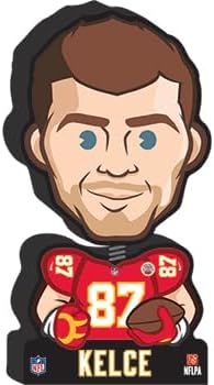 Travis Kelce Kansas City Chiefs Mover And Shaker Wooden Bobblehead NFL Football