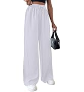 GRECIILOOKS Trouser for Women | Loose Fit High-Waist Korean Pants | Formal Track Pant for Woman |...