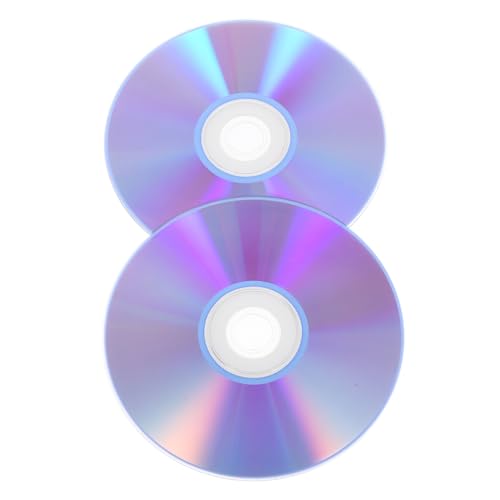 2pcs Cd-r Discs: Blank Recordable Cd/DVD Discs for Music - Storage Disk for Important Recordings - Ensures Clear and Stable Sound